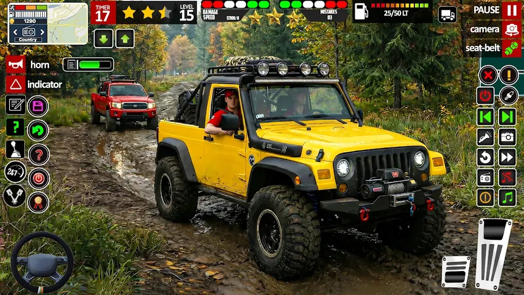 Offroad Jeep Driving Simulator screenshot 4
