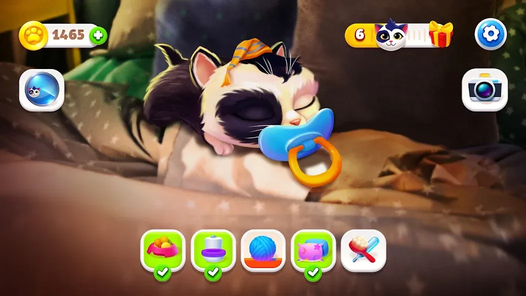 My Cat: 我的貓咪 - 電子寵物遊戲 我的虛擬寵物 screenshot 10