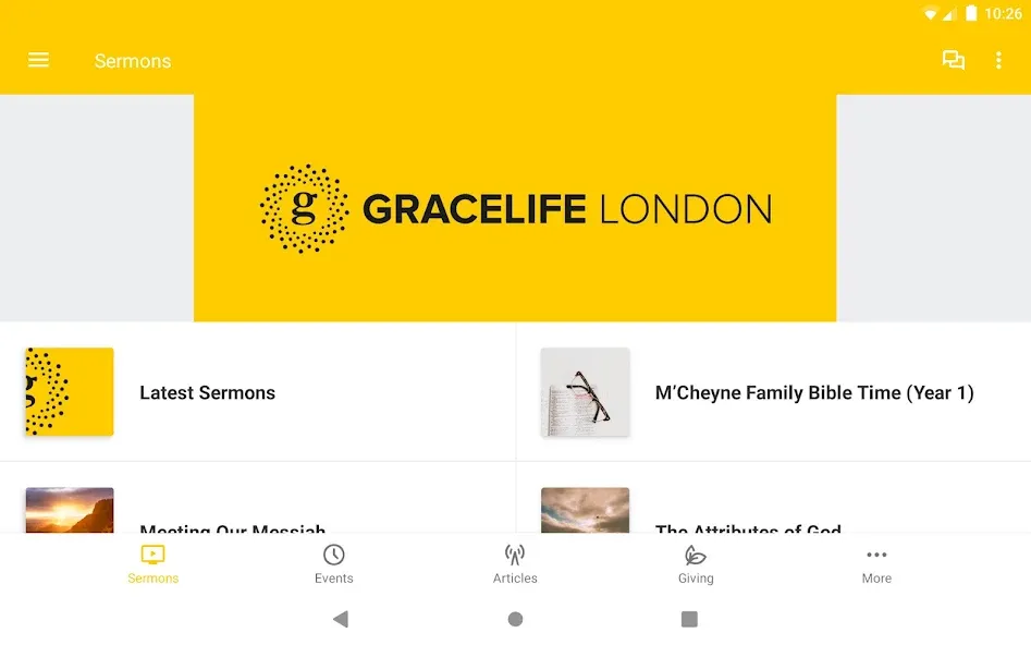 GraceLife London Church App screenshot 4