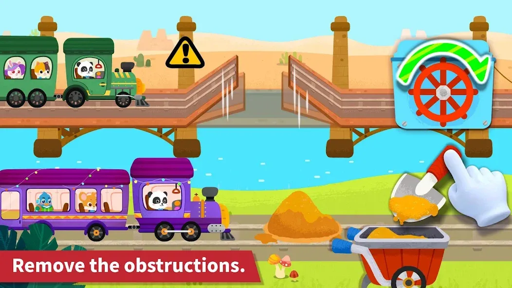 Baby Panda's Train screenshot 4