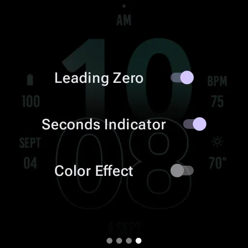Active Snow Watch Face screenshot 9