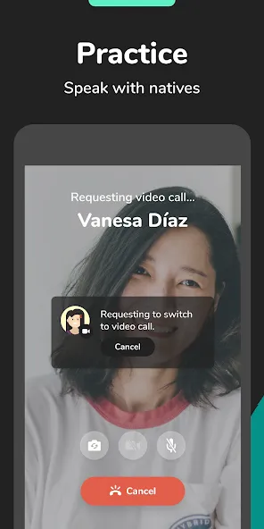 Lingbe: Practice languages screenshot 1
