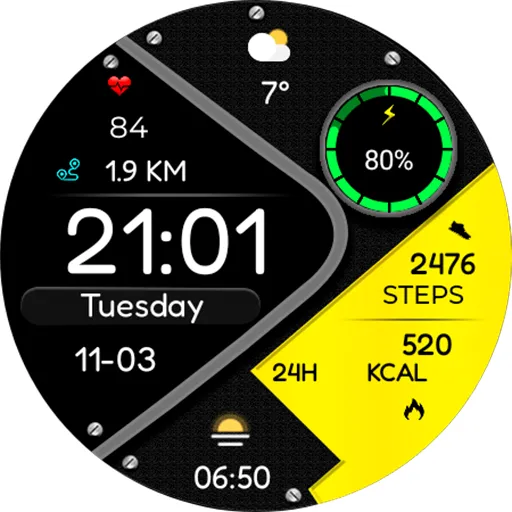 WHISPER HOLDINGS Watch Face screenshot 11