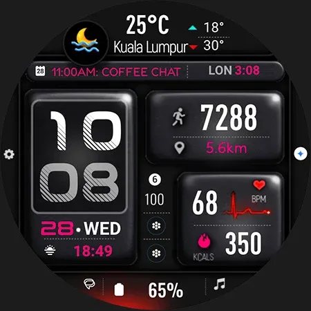 ML2U 382 Tactix Watch Face screenshot 31
