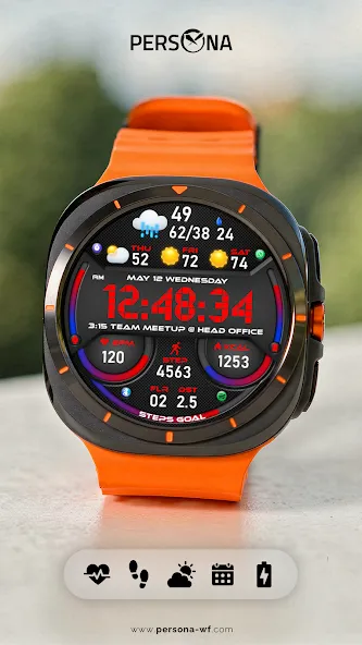 PER51 Digital Watch Face screenshot 7