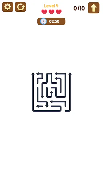 Arrow Flow - Maze Escape screenshot 4