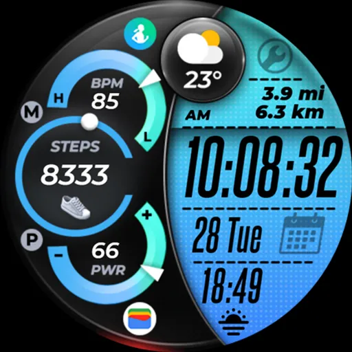 OMG 289 - Digital Watch Face screenshot 26
