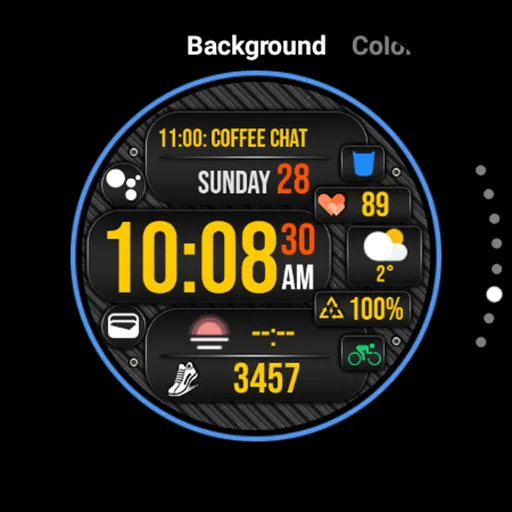 Digital Watch Face MB368 screenshot 27