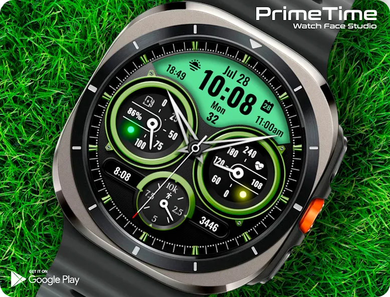 PT12 Hybrid Watch Face screenshot 4