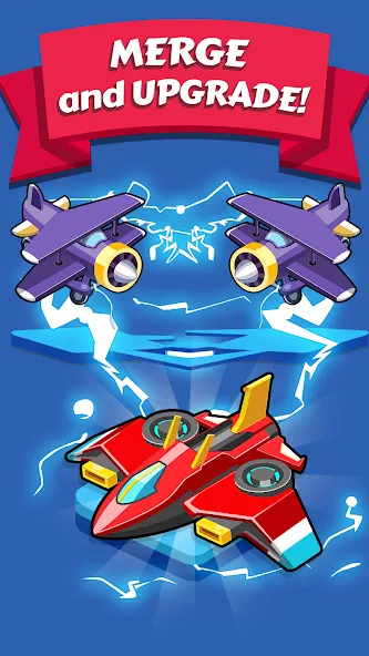 Merge Planes Leerlaufspiel screenshot 2
