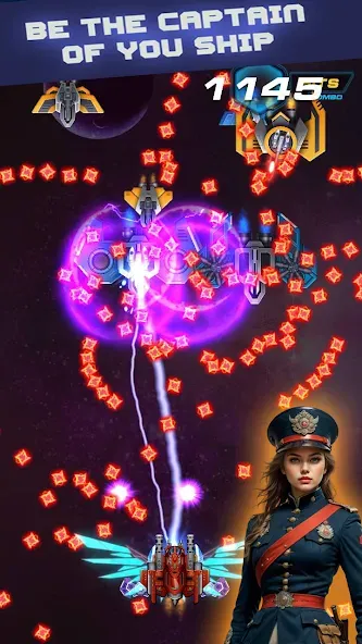 Galaxy Fighter Strike Back screenshot 1