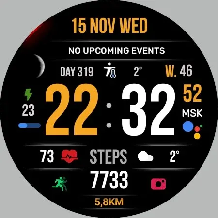Super INF MOD V2 Watch Face screenshot 29