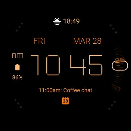 ACRO Tion simple Digital Watch screenshot 28