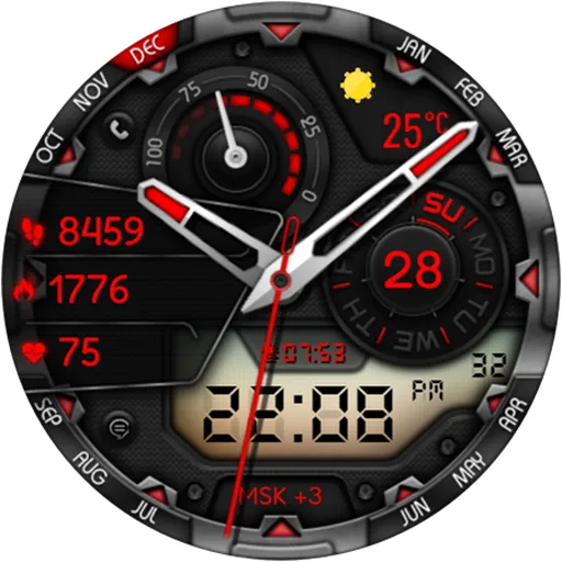 Finter Hybrid Watch Face screenshot 18