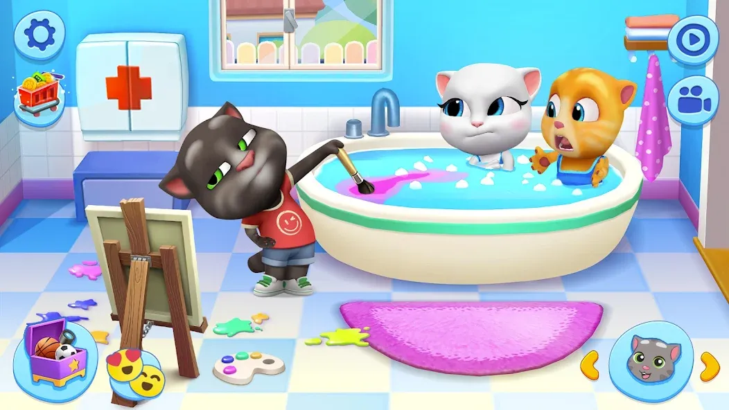 Meu Talking Tom: Amigos screenshot 1