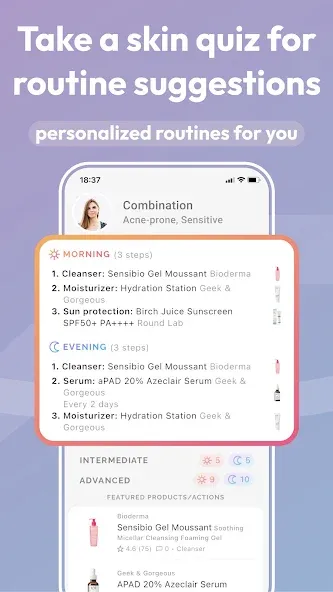 Skincare Routine: FeelinMySkin screenshot 7