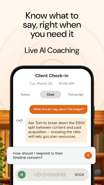 Hedy: AI Meeting Coach & Notes screenshot 2