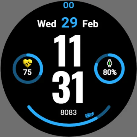 Iris520 Digital Watch Face screenshot 16