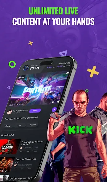Cross-Platform streams - Givvy screenshot 3
