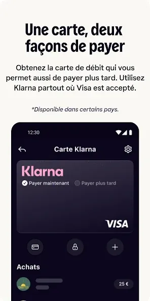 Klarna : gérez votre argent screenshot 3