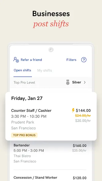 Instawork: Be your own boss screenshot 3