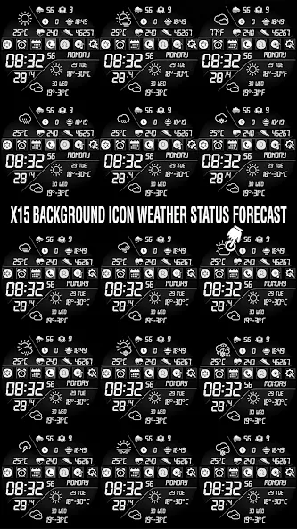 N-SPORT739 Digital Watch Face screenshot 6