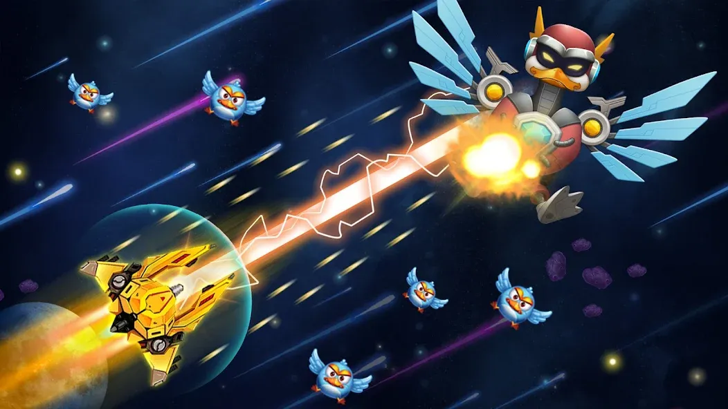 Chicken Attack: Galaxy Shooter screenshot 8