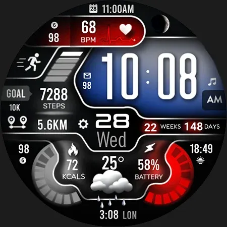 ML2U 258 Watch Face screenshot 31