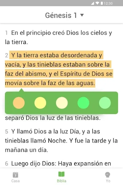 Biblia - Versículos + Audio screenshot 8