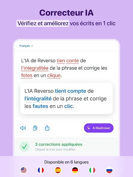 Reverso - Traduire & Apprendre screenshot 12