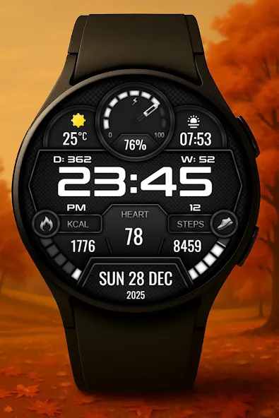 Nexus Digital Watch Face screenshot 2