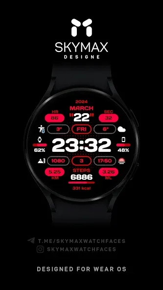 Qumoo Watch Face screenshot 1