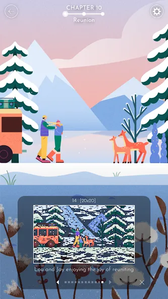 Deer My Friend - Nonogram screenshot 8