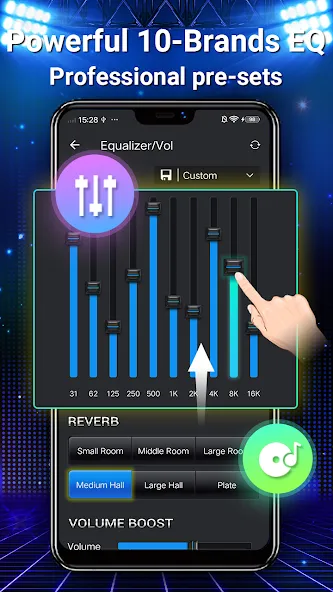 Reprodutor de música e áudio screenshot 4