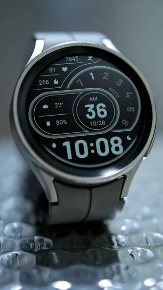 Dreamy Micro Blue ZKin Watch screenshot 4
