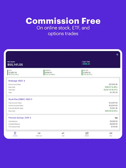 E*TRADE: Invest. Trade. Save. screenshot 11