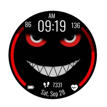 Silly Smiles Watch Face screenshot 26