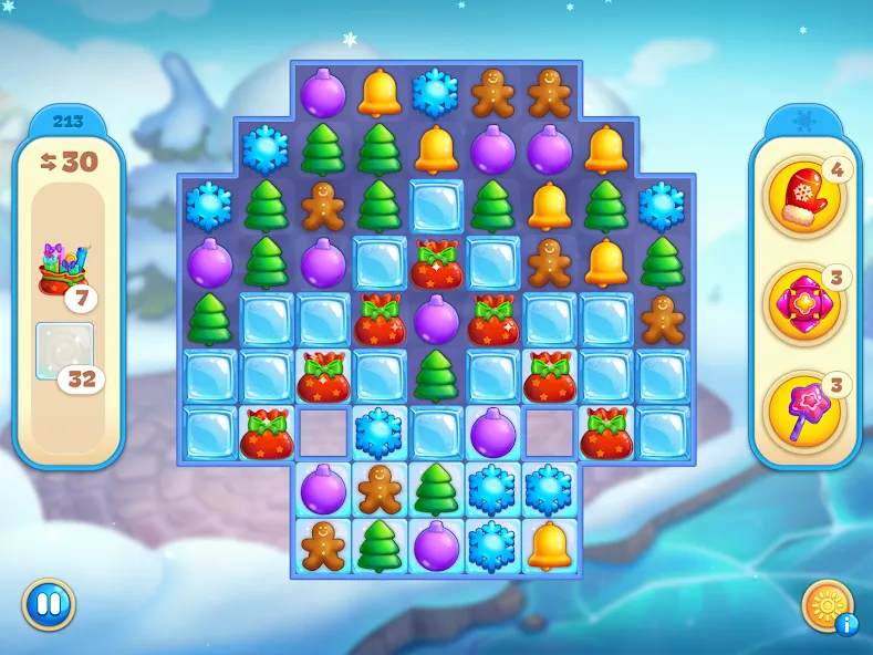 Christmas Sweeper 4 - Match 3 screenshot 21