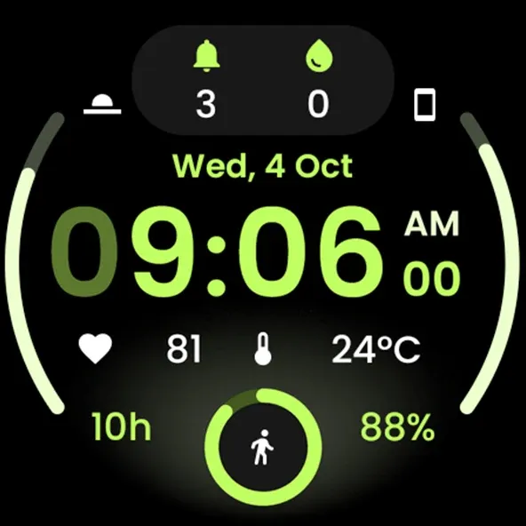 React 2: Watch face screenshot 10