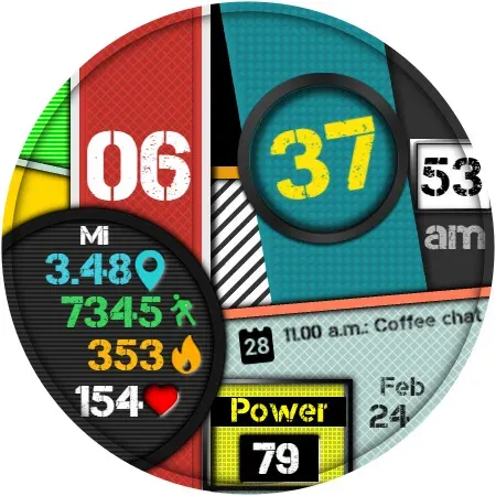 CC Happy 3 Watch Face screenshot 5