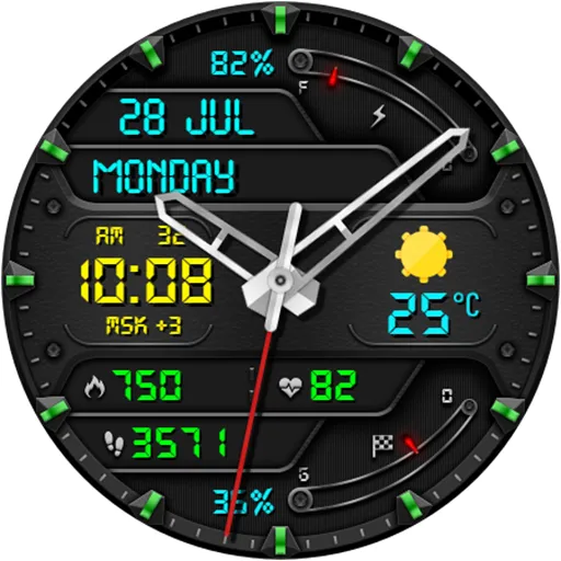 CARDILOT CTS41 Watch face screenshot 18