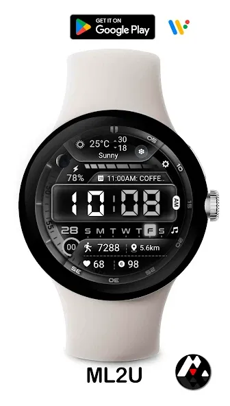 ML2U 221 Watch Face screenshot 24
