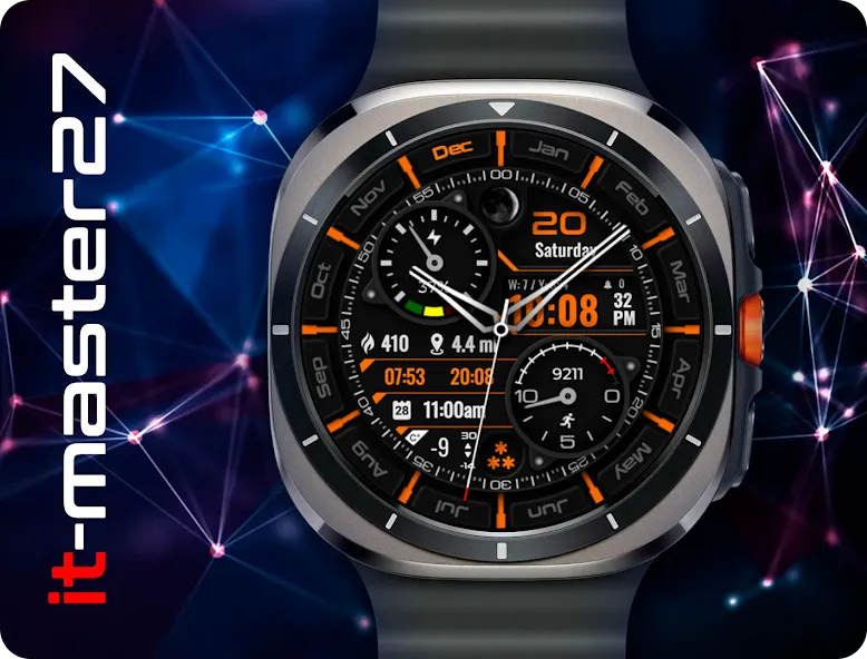 it-M002_Quantum Watch Face screenshot 2
