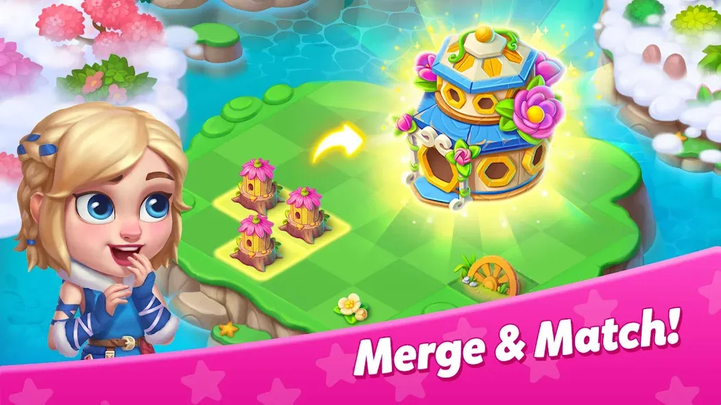 Star Merge - Match Island Game screenshot 1