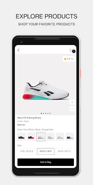 Reebok® screenshot 4