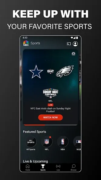 The NBC App - Stream TV Shows screenshot 4