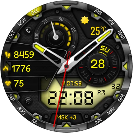 Finter Hybrid Watch Face screenshot 20