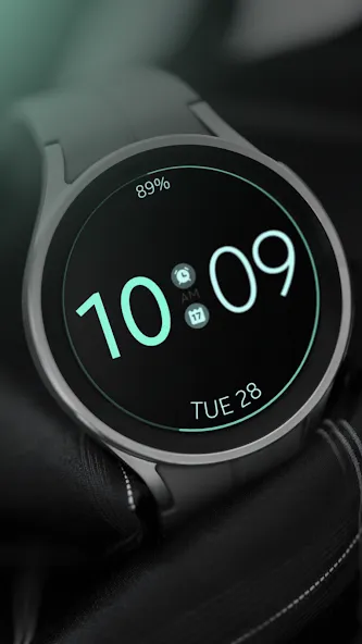Battery v7 minimal watch face screenshot 5