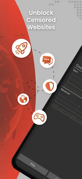 Psiphon VPN: Freiheit online screenshot 2