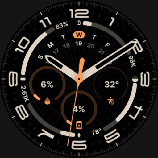 Galaxy Ultra Watch Face screenshot 7